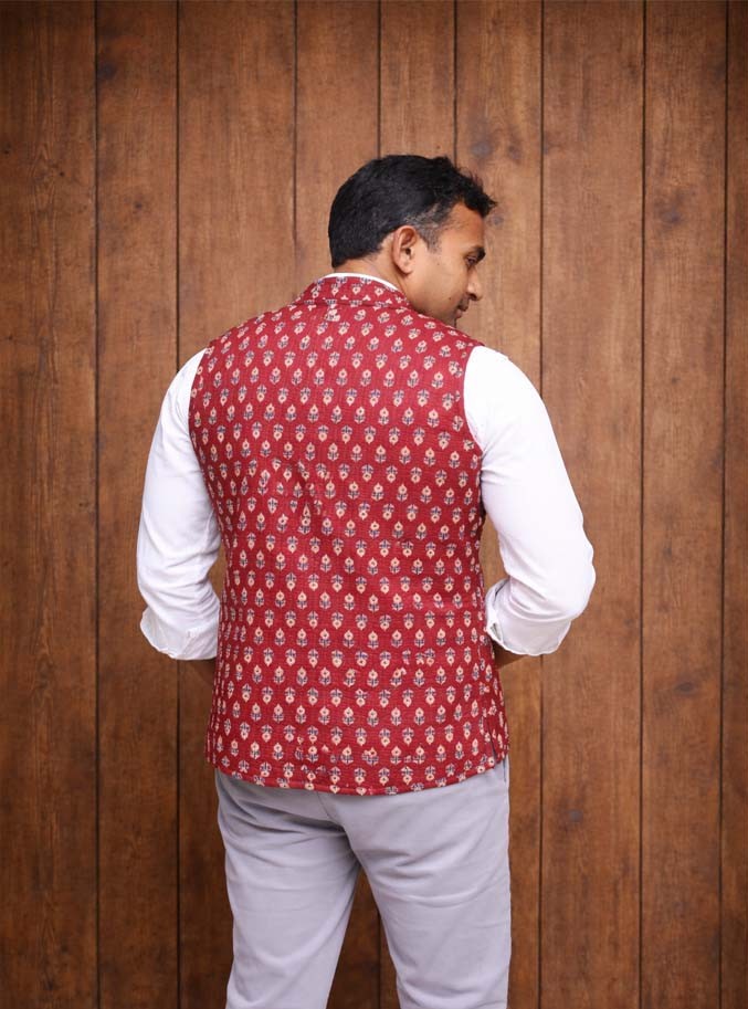 Silk & Cotton Reversible Quilted Jacket - Image 4